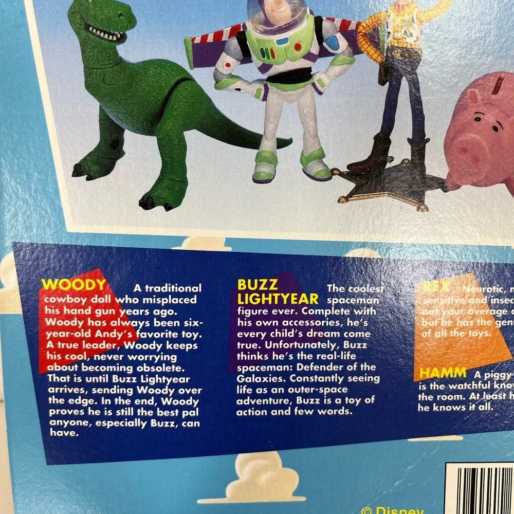 1995 Woody Collectible Figure Toy‎ Story Disney Thinkway Toys